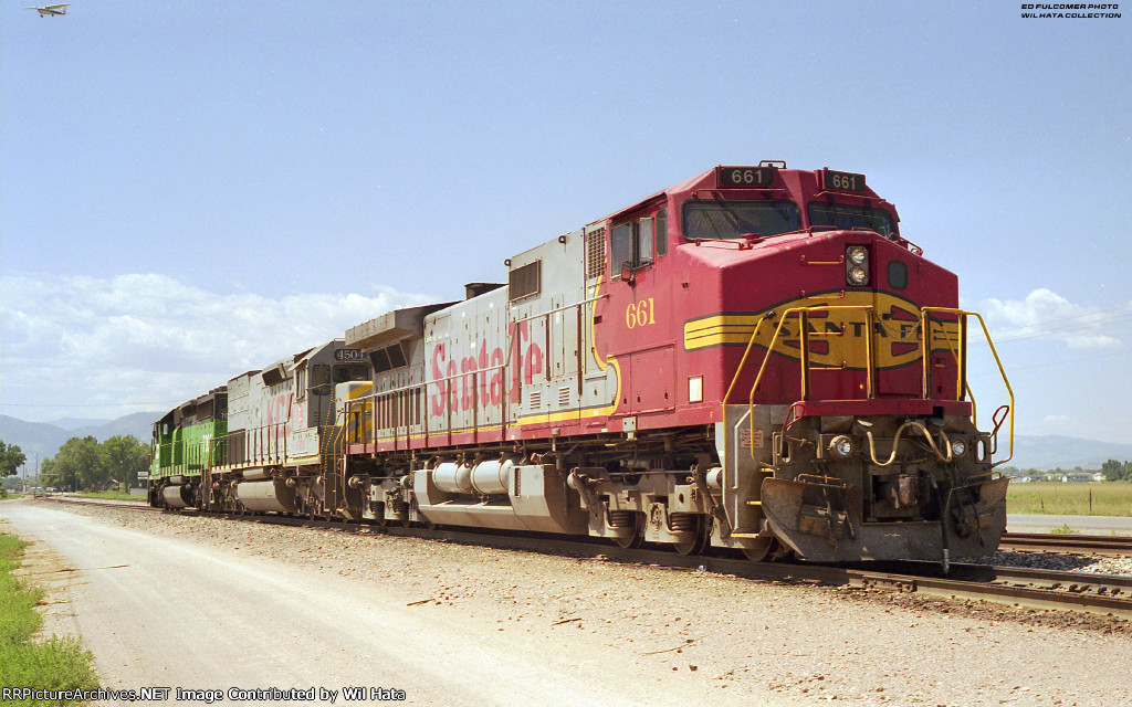 Santa Fe C44-9W 661